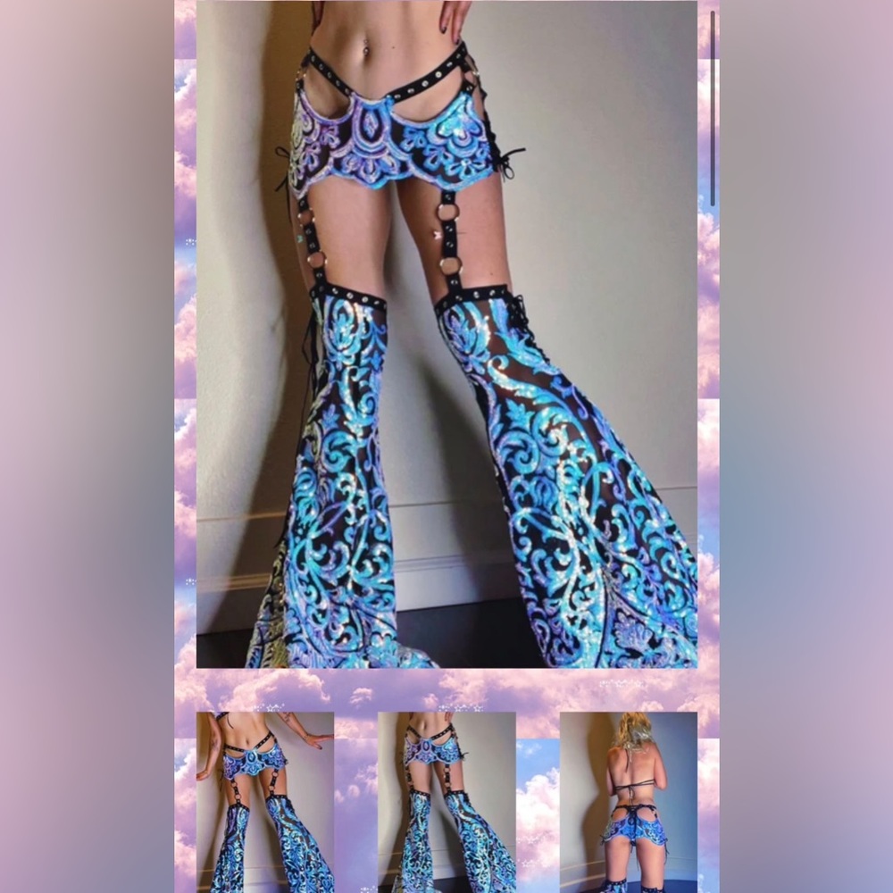 NWOT Discolemonade Chaps